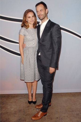 Natalie Portman et Benjamin Millepied à Los Angeles le 25 octobre 2014
