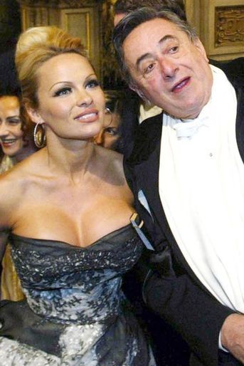 Pamela Anderson et Richard Lugner, en février 2003
