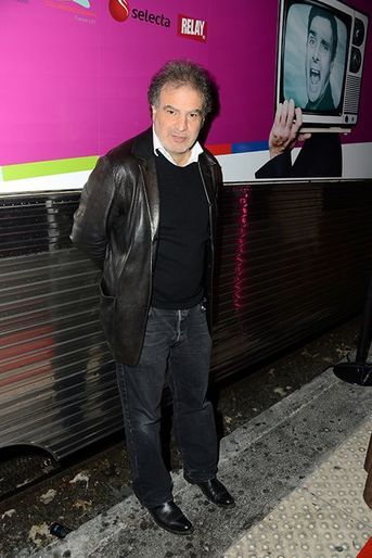 Raphaël Mezrahi à l&#039;inauguration du Train de la Télé à Paris le 6 octobre 2014