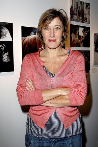 Valeria Bruni-Tedeschi au vernissage de l&#039;exposition François Truffaut, à la Cinémathèque Française, le 6 octobre 2014 à Paris