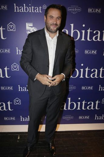 Bruce Toussaint à la soirée du 50ème anniversaire de la marque Habitat le jeudi 9 octobre 2014 à Paris