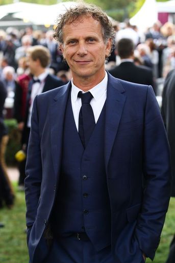 Charles Berling au Qatar Prix de l’Arc de Triomphe à Paris, le 5 octobre 2014