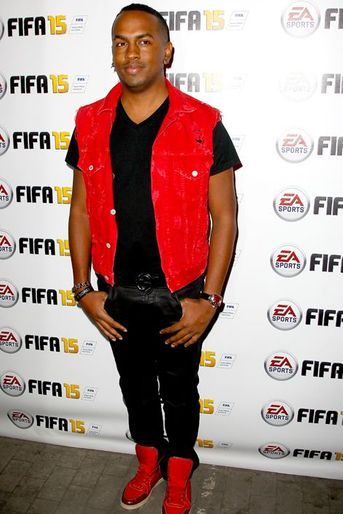 Colonel Reyel au lancement du jeu vidéo FIFA 15 à Paris, le 22 septembre 2014.