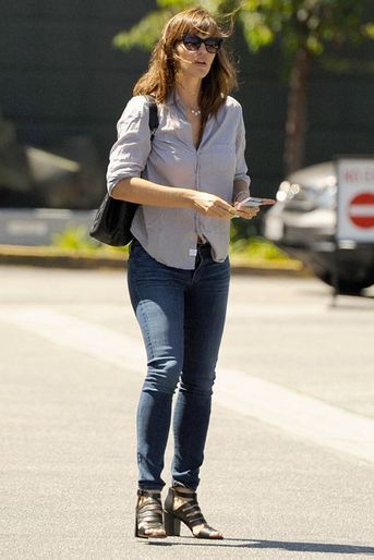 L&#039;actrice Jennifer Garner et femme de Ben Affleck sort d&#039;un rendez-vous à Brentwood, en Californie, le 29 août 2014