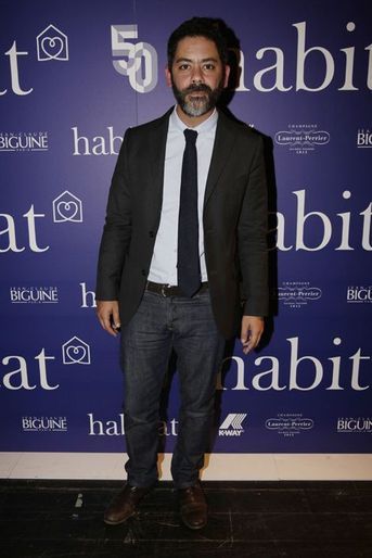 Manu Payet à la soirée du 50ème anniversaire de la marque Habitat le jeudi 9 octobre 2014 à Paris
