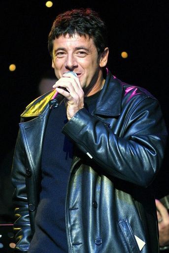Patrick Bruel à Paris le 12 novembre 2001.