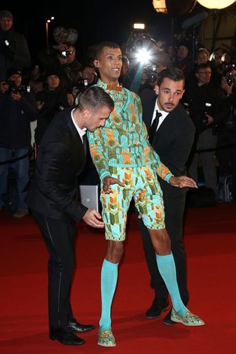 Stromae aux 15e NRJ Music Awards à Cannes, le 14 décembre 2013.