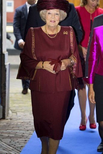 la princesse Beatrix des Pays-Bas à La Haye, le 2 octobre 2014
