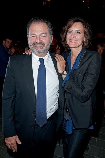 Denis Olivennes et  Inès de la Fressange.