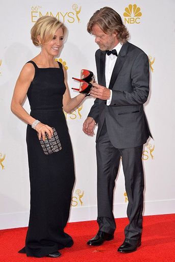 Felicity Huffman et William H. Macy aux Emmy Awards 2014