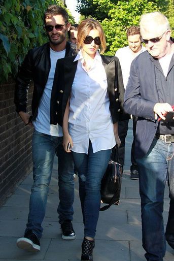 Jean-Bernard Fernandez-Versini et Cheryl Cole à Londres en juin