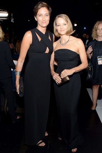 Jodie Foster et Alexandra Hedison à Los Angeles le 25 août 2014.