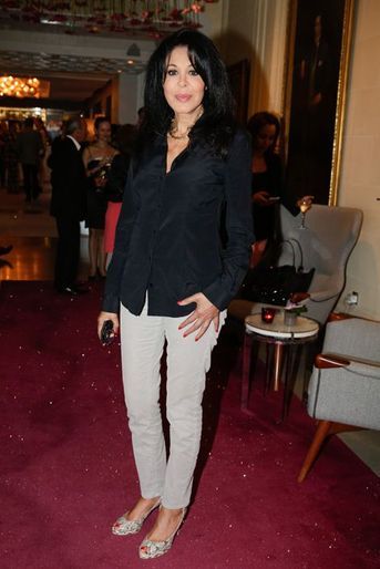 Yamina Benguigui au 10e anniversaire de l’Hôtel de Sers à Paris, le 10 septembre 2014.