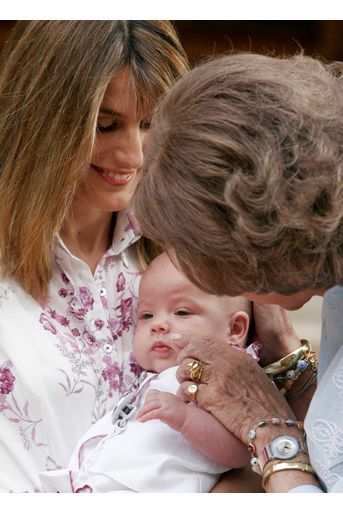 En 2007, avec la petite princesse Sofia