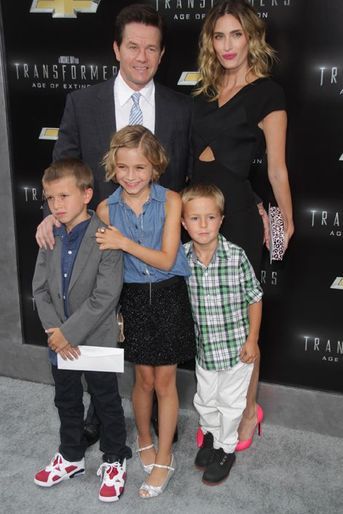 Avec son épouse et leurs enfants Brendan, Ella Rae et Michael