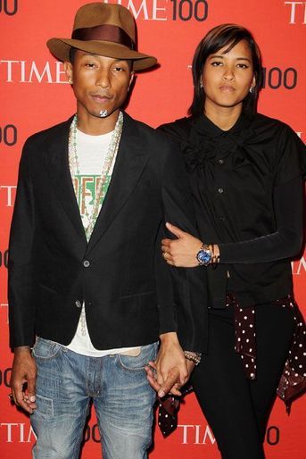 Pharrell Williams et sa femme Helen Lasichanh 