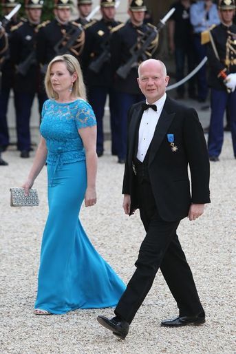 William Hague et son épouse