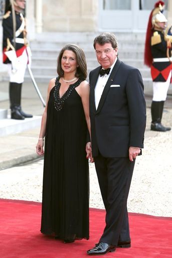 Xavier Darcos et son épouse