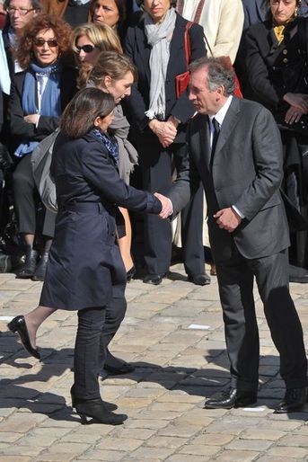 Anne Hidalgo et François Bayrou