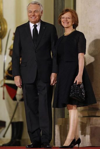 Jean-Marc Ayrault et son épouse Brigitte