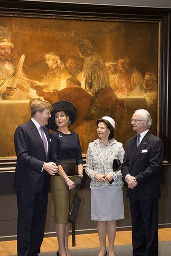 Silvia et Carl Gustaf, invités d’honneur de Maxima et Willem 