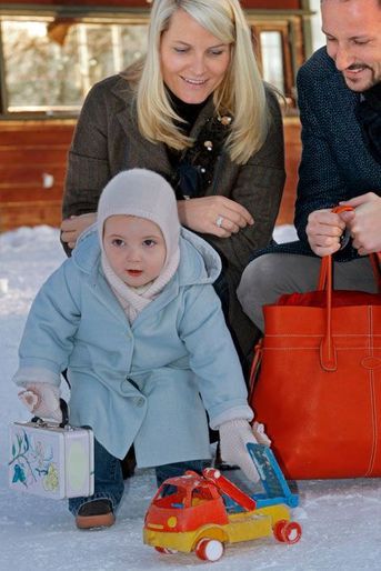Norvège - La princesse Ingrid fête ses dix ans