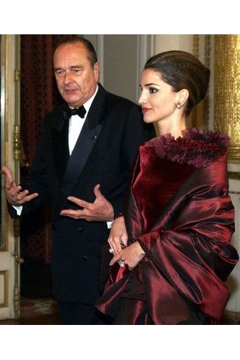 A l&#039;Elysée avec Jacques Chirac, 1999