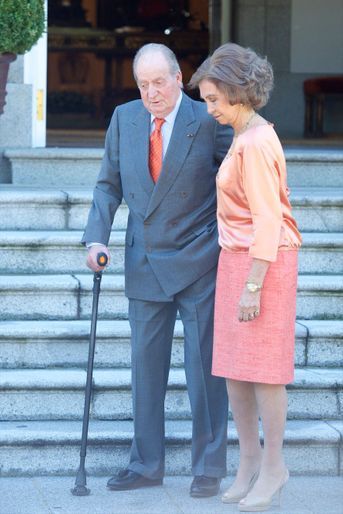Letizia accueille la reine des Pays-Bas - Maxima et Willem-Alexander, visite royale en Espagne