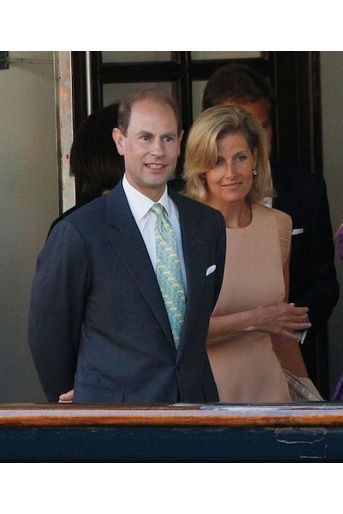 Le prince Edward et son épouse Sophie, comtesse de Wessex