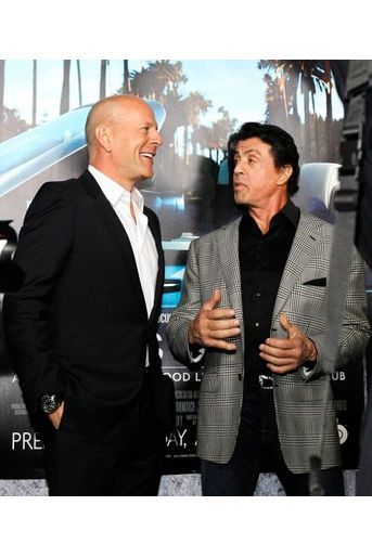 Sylvester Stallone et Bruce Willis
