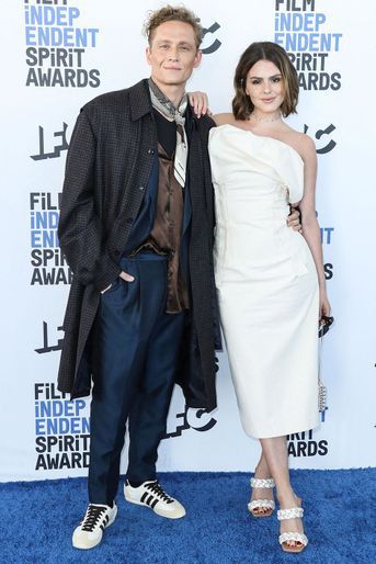 Matthias Schweighofer et Ruby O. Fee lors de la cérémonie des «Film Independent Spirit Awards», à Santa Monica, le 6 mars 2022.