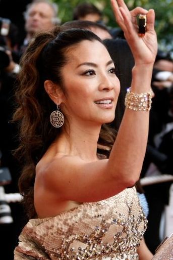 Toujours élégante, la comédienne chinoise et membre du jury, Michelle Yeoh.