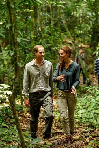 Kate et William en visite en Malaisie, en septembre 2012