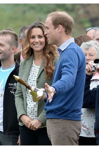 Kate et William, font leur adieux à l’île d’Anglesey, en août 2013
