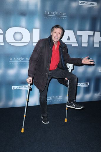 Antoine de Maximy à l'avant-première du film «Goliath», à Paris, le 8 mars 2022.