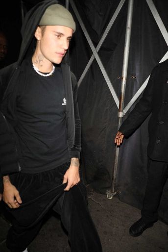Justin Bieber le 8 mars 2022 à Los Angeles.