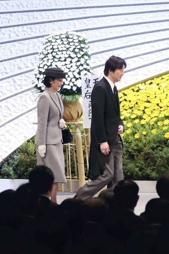 La princesse Kiko du Japon et le prince Fumihito d&#039;Akishino à Tokyo, le 11 mars 2019