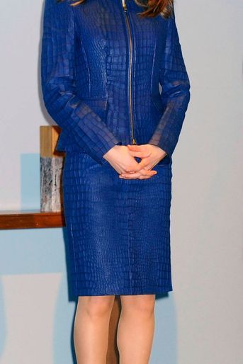 La princesse Letizia d&#039;Espagne, le 12 mars 2013