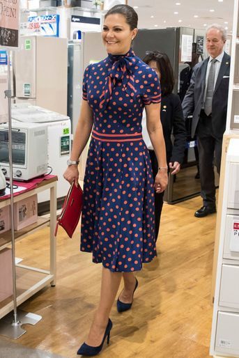 La princesse Victoria de Suède à Tokyo, le 18 avril 2017