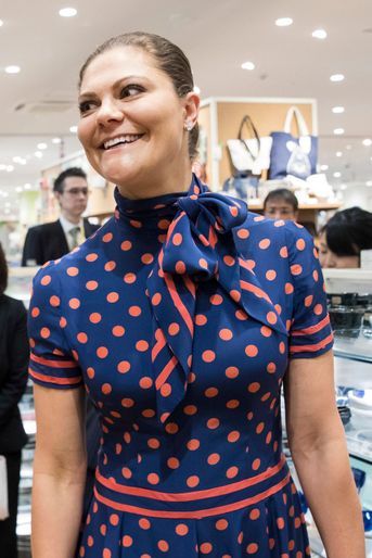 La princesse Victoria de Suède à Tokyo, le 18 avril 2017