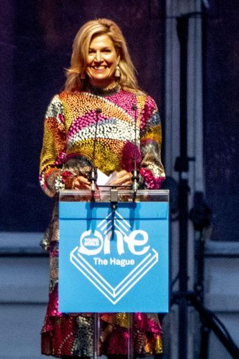 La reine Maxima des Pays-Bas à La Haye, 17 octobre 2018