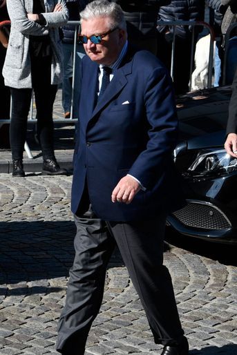 Le prince Laurent de Belgique à Malines, le 22 mars 2019