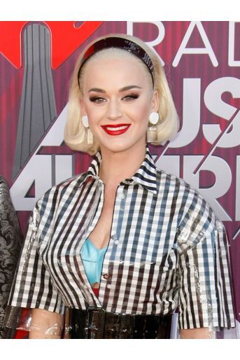 Katy Perry lors des iHeartRadio Music Awards, le jeudi 14 mars 2019