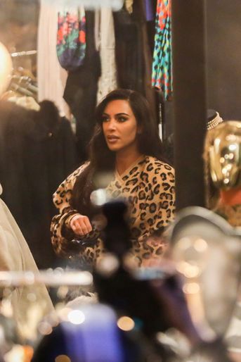 Kim Kardashian à Paris le 5 mars 2019
