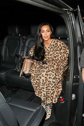 Kim Kardashian à Paris le 5 mars 2019