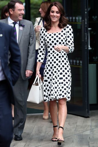 Kate Middleton, duchesse de Cambridge, à Londres, le 3 juillet 2017