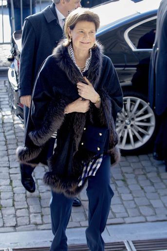 La princesse Margaretha de Liechtenstein à Bruxelles, le 19 février 2019