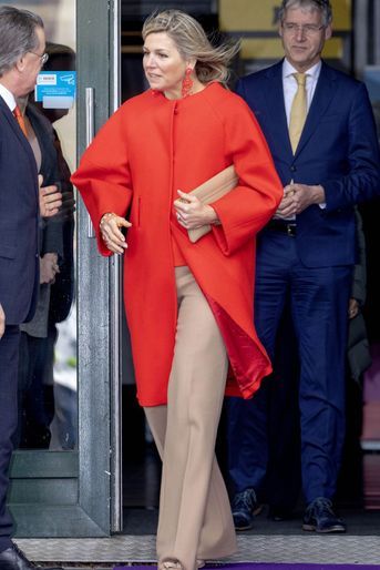 La reine Maxima des Pays-Bas à Bréda, le 25 mars 2019