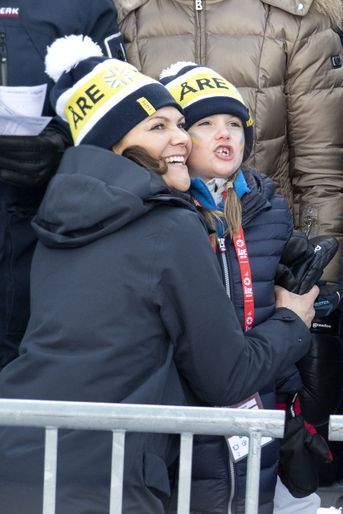 Les princesses Estelle et Victoria de Suède à Are, le week-end des 9 et 10 février 2019