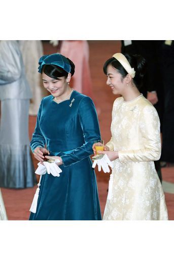 Les princesses Mako et Kako du Japon à Tokyo, le 26 février 2019